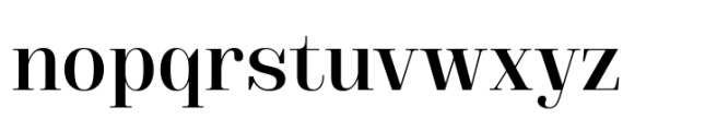 DT Augustina Display Font LOWERCASE