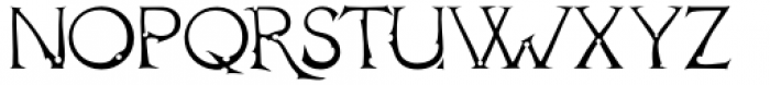 DT Dragon Quill 3 Gothic Font UPPERCASE