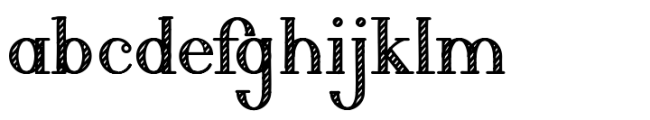 DT Hand Draft Hatched Font LOWERCASE