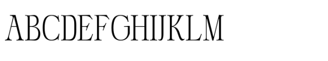 DT Hebrinks Extra Light Font UPPERCASE