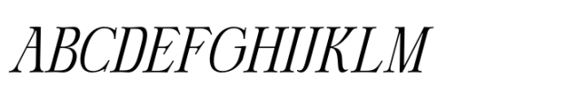 DT Hebrinks Light Italic Font UPPERCASE