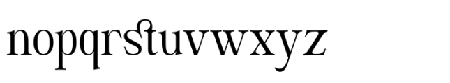 DT Hebrinks Regular Font LOWERCASE