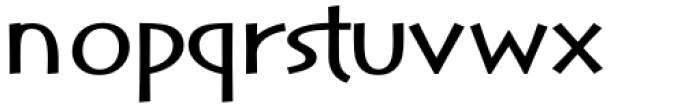 DT Lythmore A Medium Font LOWERCASE