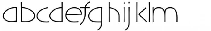 DT Lythmore B Finer Font LOWERCASE