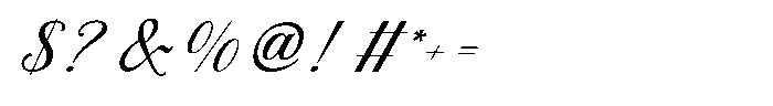 DT Maroon Champagne Regular Font OTHER CHARS