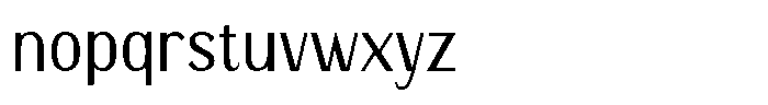 DT Maroon Champagne Sans Serif Font LOWERCASE