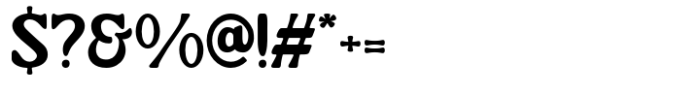 DT Milagros Regular Font OTHER CHARS