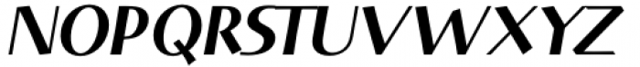 DT Skiart Bold Italic Font UPPERCASE
