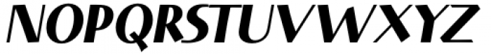 DT Skiart Extra Bold Italic Font UPPERCASE