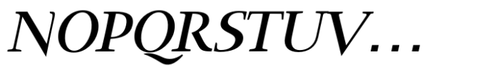DT Skiart Lexiconic Medium Italic Font UPPERCASE