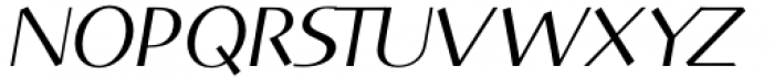 DT Skiart Regular Italic Font UPPERCASE