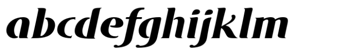 DT Skiart Serif Leaf More Bold Italic Font LOWERCASE