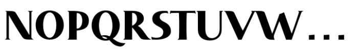 DT Skiart Serif Leaf More Bold Font UPPERCASE