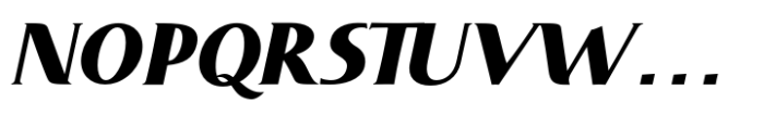 DT Skiart Serif Leaf Sub Blck Italic Font UPPERCASE