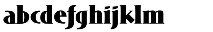 DT Skiart Serif Mini Black Font LOWERCASE