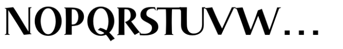 DT Skiart Serif Mini Bold Font UPPERCASE
