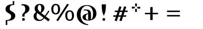 DT Skiart Serif Mini Extra Bold Font OTHER CHARS
