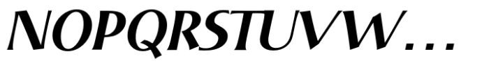 DT Skiart Subtle Bold Italc Font UPPERCASE