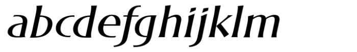 DT Skiart Subtle Semi Bold Italc Font LOWERCASE