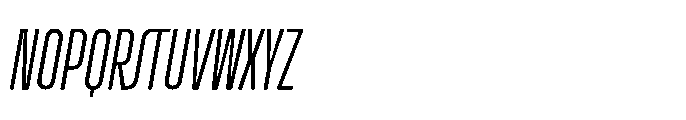 DT Synthaxel Sans 131 Font UPPERCASE