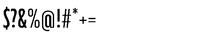 DT Synthaxel Sans 140 Font OTHER CHARS