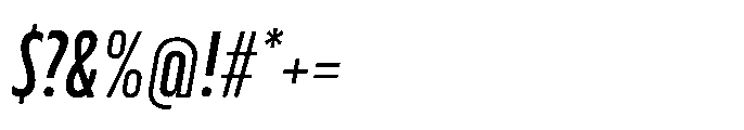 DT Synthaxel Sans 141 Font OTHER CHARS