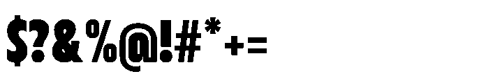 DT Synthaxel Sans 160 Font OTHER CHARS