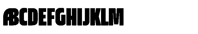 DT Synthaxel Sans 160 Font UPPERCASE