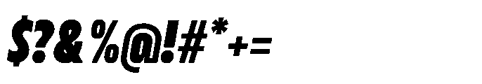 DT Synthaxel Sans 161 Font OTHER CHARS