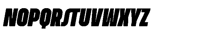 DT Synthaxel Sans 161 Font UPPERCASE