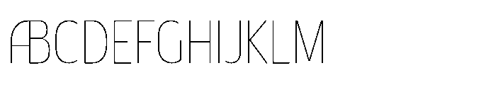 DT Synthaxel Sans 220 Font UPPERCASE