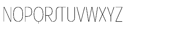 DT Synthaxel Sans 220 Font UPPERCASE