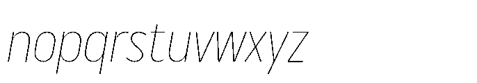 DT Synthaxel Sans 221 Font LOWERCASE