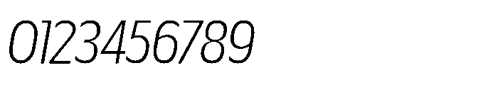 DT Synthaxel Sans 231 Font OTHER CHARS