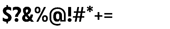 DT Synthaxel Sans 250 Font OTHER CHARS