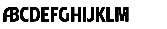 DT Synthaxel Sans 250 Font UPPERCASE