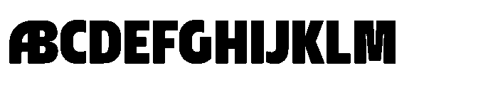 DT Synthaxel Sans 260 Font UPPERCASE