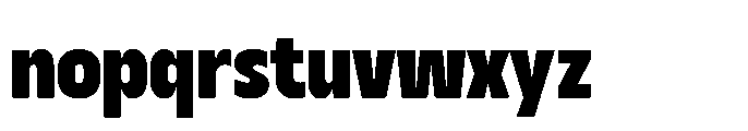 DT Synthaxel Sans 260 Font LOWERCASE