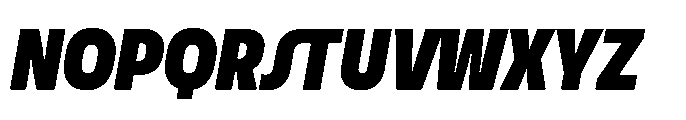 DT Synthaxel Sans 261 Font UPPERCASE