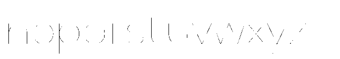 DT Synthaxel Sans 310 Font LOWERCASE