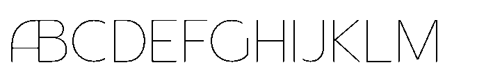 DT Synthaxel Sans 320 Font UPPERCASE