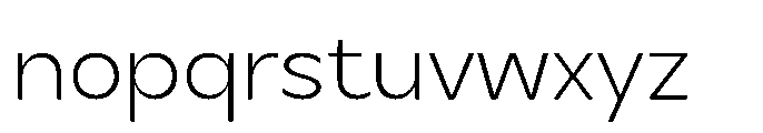 DT Synthaxel Sans 330 Font LOWERCASE