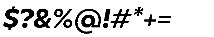 DT Synthaxel Sans 351 Font OTHER CHARS
