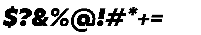 DT Synthaxel Sans 361 Font OTHER CHARS