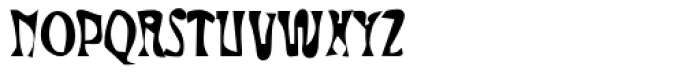 DTC Dirty M19 Font LOWERCASE