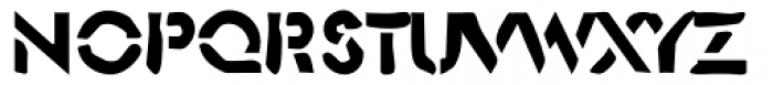 DTC Dirty M26 Font LOWERCASE