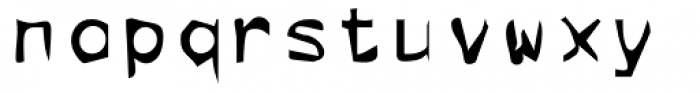 DTC Dirty M35 Font LOWERCASE