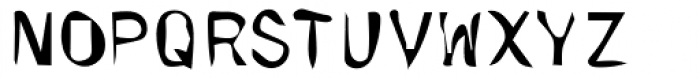 DTC Dirty M37 Font LOWERCASE