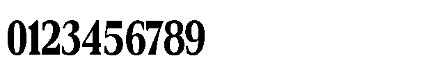 DTF Benhill Black Condensed Font OTHER CHARS