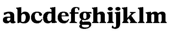 DTF Benhill Black FONT